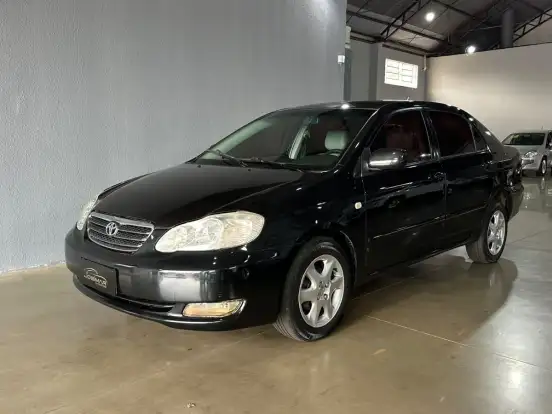 TOYOTA-COROLLA-1.8 SE-G 16V GASOLINA 4P AUTOMÁTICO TOYOTA-COROLLA-2002