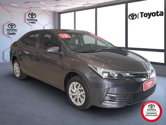 TOYOTA-COROLLA-1.8 GLI 16V FLEX 4P AUTOMÁTICO TOYOTA-COROLLA-2017