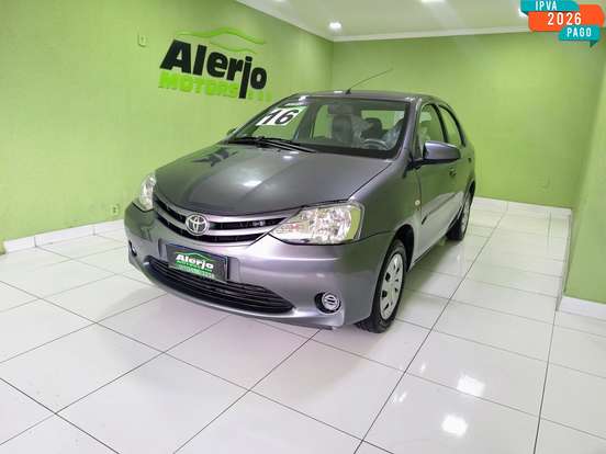 TOYOTA-ETIOS-1.5 XS 16V FLEX 4P MANUAL TOYOTA-ETIOS-2016