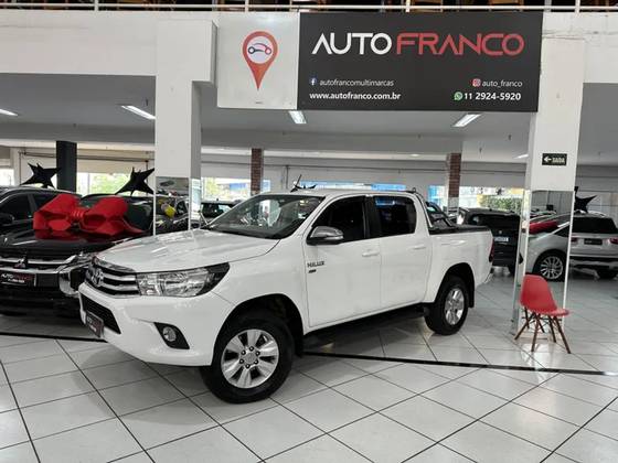 TOYOTA HILUX 2.7 SRV 4X2 CD 16V FLEX 4P AUTOMÁTICO
