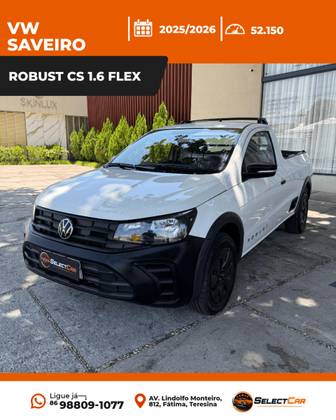 VOLKSWAGEN SAVEIRO 1.6 MSI ROBUST CS 16V FLEX 2P MANUAL