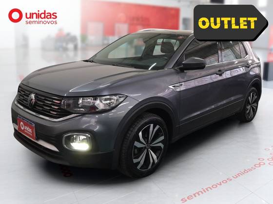 VOLKSWAGEN T-CROSS 1.4 250 TSI TOTAL FLEX HIGHLINE AUTOMÁTICO