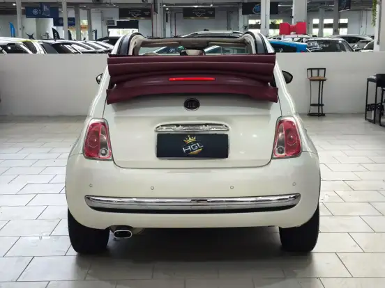 FIAT-500-1.4 CABRIO 16V FLEX 2P AUTOMÁTICO FIAT-500-2014