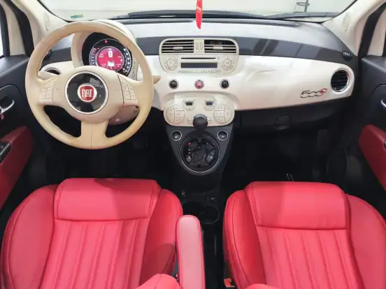 FIAT-500-1.4 CABRIO 16V FLEX 2P AUTOMÁTICO FIAT-500-2014