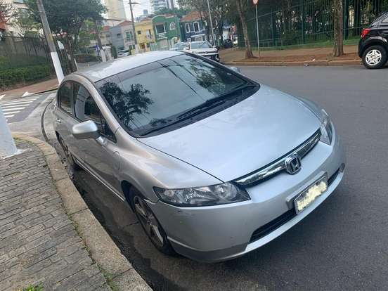 HONDA-CIVIC-1.8 LXS 16V FLEX 4P MANUAL HONDA-CIVIC-2007