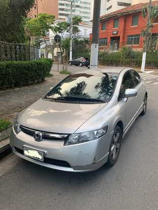 HONDA-CIVIC-1.8 LXS 16V FLEX 4P MANUAL HONDA-CIVIC-2007