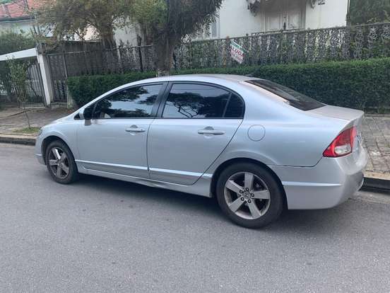 HONDA-CIVIC-1.8 LXS 16V FLEX 4P MANUAL HONDA-CIVIC-2007