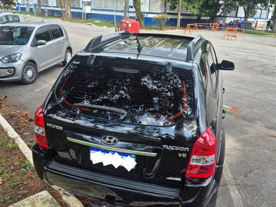 HYUNDAI-TUCSON-2.7 MPFI GLS 24V 180CV 4WD GASOLINA 4P AUTOMÁTICO HYUNDAI-TUCSON-2008