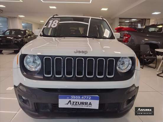 JEEP-RENEGADE-1.8 16V FLEX LONGITUDE 4P AUTOMÁTICO JEEP-RENEGADE-2018