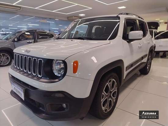 JEEP-RENEGADE-1.8 16V FLEX LONGITUDE 4P AUTOMÁTICO JEEP-RENEGADE-2018