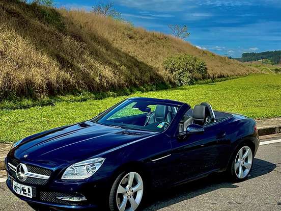 MERCEDES-BENZ-SLK 250-1.8 CGI 16V TURBO GASOLINA 2P AUTOMÁTICO MERCEDES-BENZ-SLK 250-2013