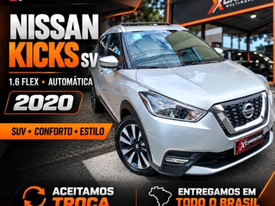 NISSAN-KICKS-1.6 16V FLEXSTART SV 4P XTRONIC NISSAN-KICKS-2019