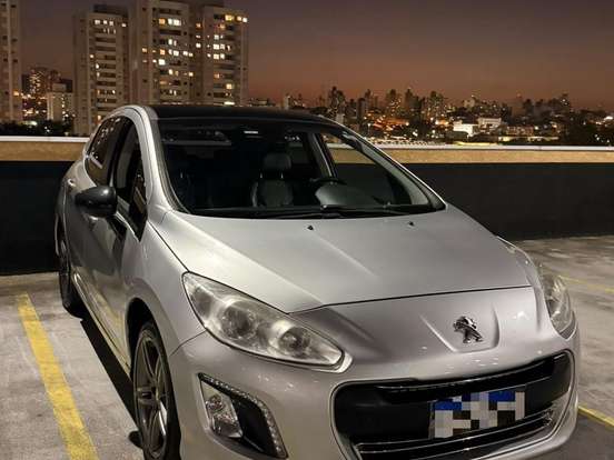 PEUGEOT-308-1.6 GRIFFE THP 16V GASOLINA 4P AUTOMÁTICO PEUGEOT-308-2013