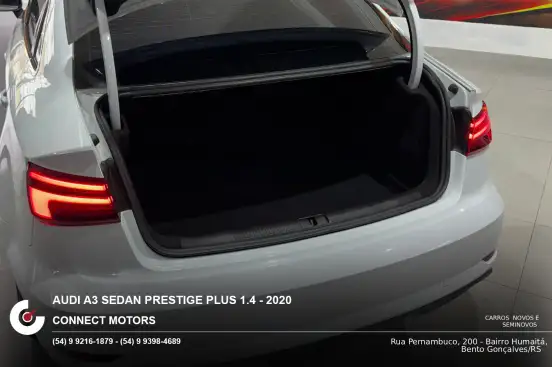 AUDI-A3-1.4 TFSI FLEX SEDAN PRESTIGE PLUS TIPTRONIC AUDI-A3-2020