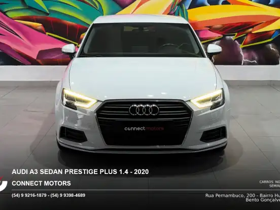 AUDI-A3-1.4 TFSI FLEX SEDAN PRESTIGE PLUS TIPTRONIC AUDI-A3-2020