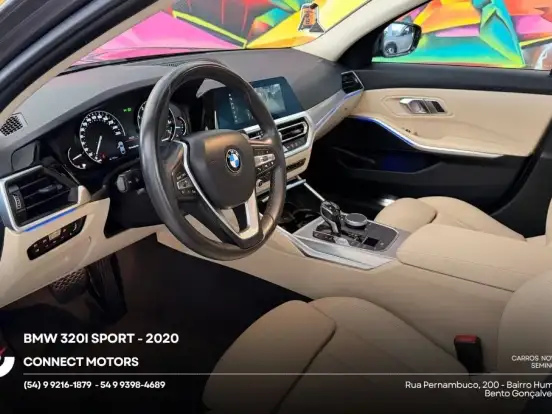 BMW-320i-2.0 16V TURBO GASOLINA SPORT AUTOMÁTICO BMW-320i-2019