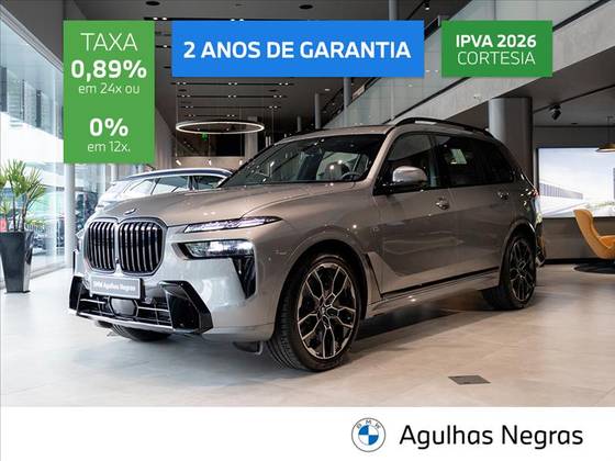 BMW X7 3.0 TWINPOWER GASOLINA XDRIVE40I M SPORT STEPTRONIC