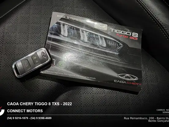 CAOA CHERY-TIGGO 8-1.6 TGDI GASOLINA TXS DCT CAOA CHERY-TIGGO 8-2021