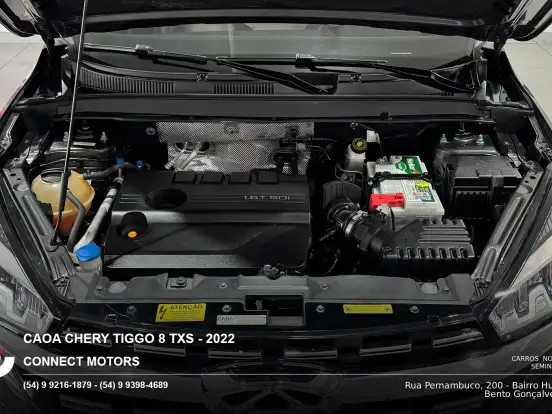 CAOA CHERY-TIGGO 8-1.6 TGDI GASOLINA TXS DCT CAOA CHERY-TIGGO 8-2021