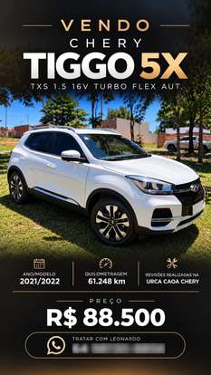 CAOA CHERY-TIGGO 5x-2021