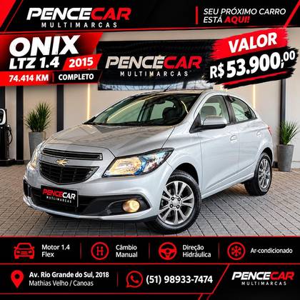 CHEVROLET ONIX 1.4 MPFI LTZ 8V FLEX 4P MANUAL