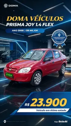 CHEVROLET PRISMA 1.4 MPFI JOY 8V FLEX 4P MANUAL