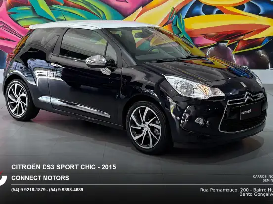 CITROËN-DS3-1.6 THP GASOLINA SPORT CHIC MANUAL CITROËN-DS3-2014