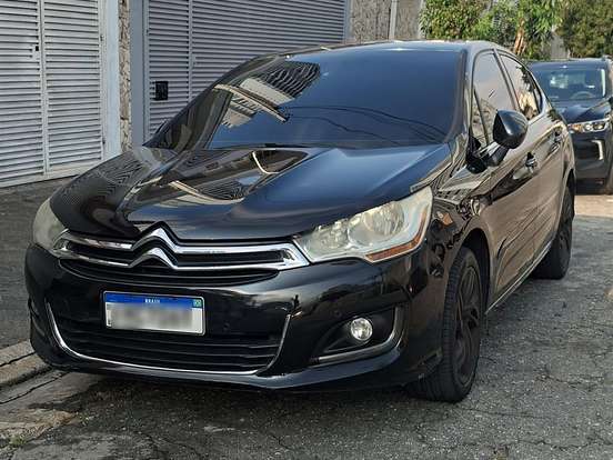 CITROËN-C4 LOUNGE-1.6 EXCLUSIVE 16V TURBO GASOLINA 4P AUTOMÁTICO CITROËN-C4 LOUNGE-2014