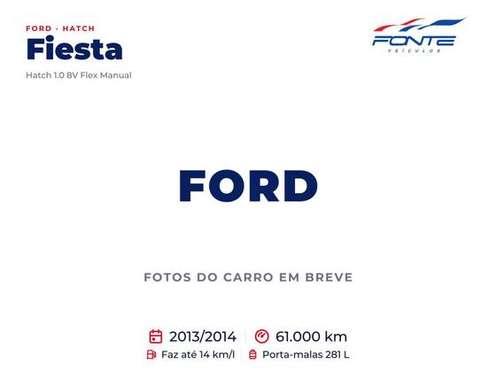 FORD FIESTA 1.0 ROCAM S 8V FLEX 4P MANUAL