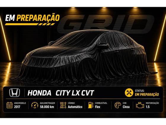 HONDA CITY 1.5 LX 16V FLEX 4P AUTOMÁTICO