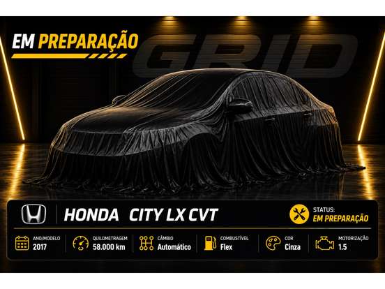 HONDA-CITY-1.5 LX 16V FLEX 4P AUTOMÁTICO HONDA-CITY-2017