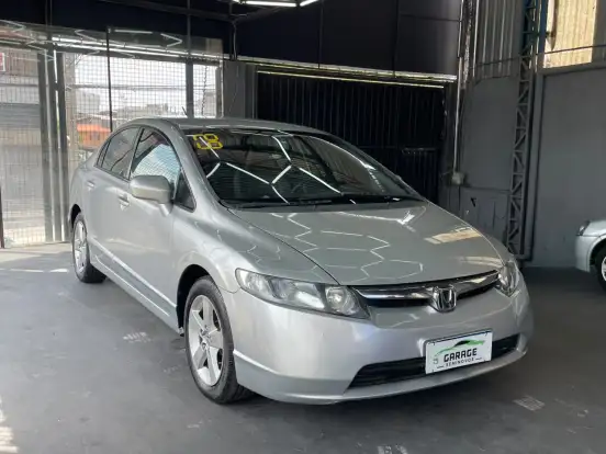 HONDA-CIVIC-1.8 LXS 16V FLEX 4P AUTOMÁTICO HONDA-CIVIC-2007