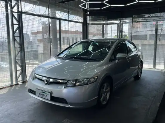 HONDA-CIVIC-1.8 LXS 16V FLEX 4P AUTOMÁTICO HONDA-CIVIC-2007