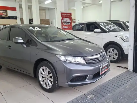 HONDA-CIVIC-1.8 LXS 16V FLEX 4P AUTOMÁTICO HONDA-CIVIC-2014