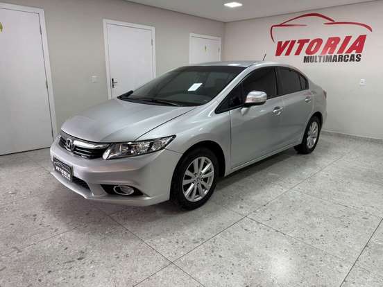 HONDA-CIVIC-1.8 LXS 16V FLEX 4P AUTOMÁTICO HONDA-CIVIC-2013
