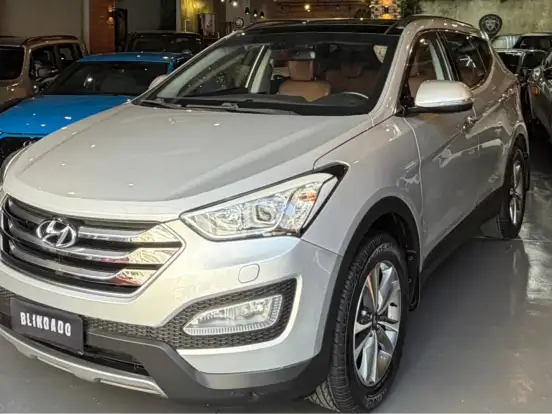 HYUNDAI-SANTA FÉ-3.3 MPFI 4X4 V6 270CV GASOLINA 4P AUTOMÁTICO HYUNDAI-SANTA FÉ-2015