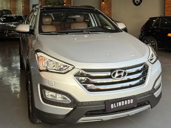 HYUNDAI-SANTA FÉ-3.3 MPFI 4X4 V6 270CV GASOLINA 4P AUTOMÁTICO HYUNDAI-SANTA FÉ-2015