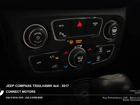 JEEP-COMPASS-2.0 16V DIESEL TRAILHAWK 4X4 AUTOMÁTICO JEEP-COMPASS-2017