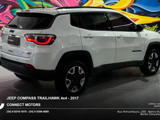 JEEP-COMPASS-2.0 16V DIESEL TRAILHAWK 4X4 AUTOMÁTICO JEEP-COMPASS-2017