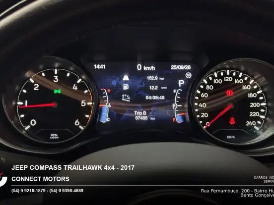 JEEP-COMPASS-2.0 16V DIESEL TRAILHAWK 4X4 AUTOMÁTICO JEEP-COMPASS-2017