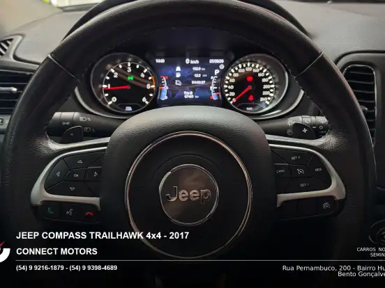 JEEP-COMPASS-2.0 16V DIESEL TRAILHAWK 4X4 AUTOMÁTICO JEEP-COMPASS-2017