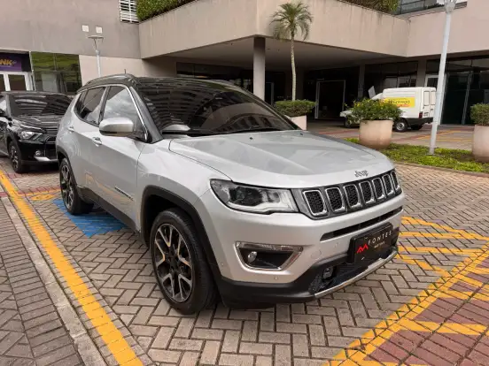 JEEP-COMPASS-2.0 16V FLEX LIMITED AUTOMÁTICO JEEP-COMPASS-2018