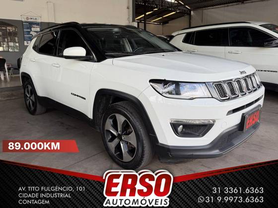 JEEP COMPASS 2.0 16V FLEX LONGITUDE AUTOMÁTICO