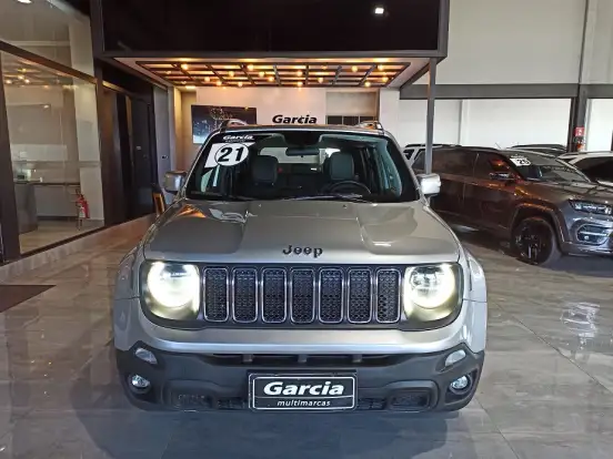 JEEP-RENEGADE-1.8 16V FLEX LONGITUDE 4P AUTOMÁTICO JEEP-RENEGADE-2021