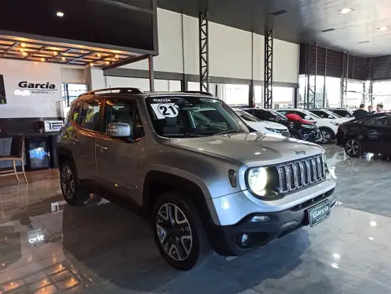 JEEP-RENEGADE-1.8 16V FLEX LONGITUDE 4P AUTOMÁTICO JEEP-RENEGADE-2021