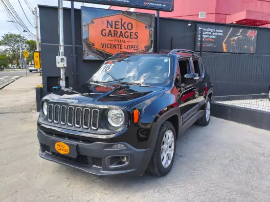 JEEP-RENEGADE-1.8 16V FLEX LONGITUDE 4P AUTOMÁTICO JEEP-RENEGADE-2015
