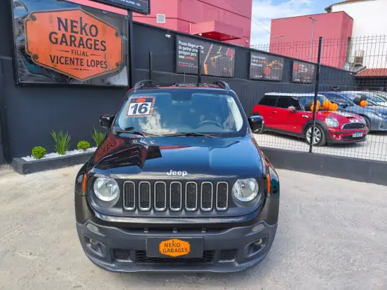 JEEP-RENEGADE-1.8 16V FLEX LONGITUDE 4P AUTOMÁTICO JEEP-RENEGADE-2015