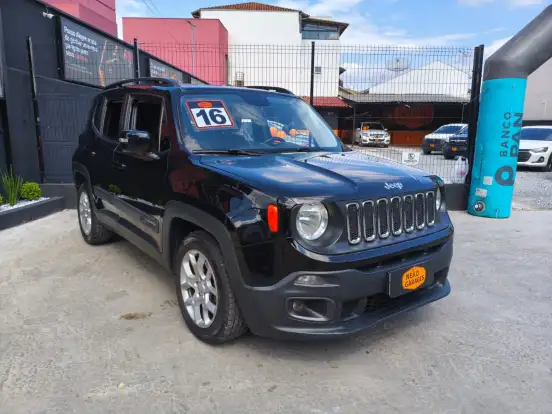 JEEP-RENEGADE-1.8 16V FLEX LONGITUDE 4P AUTOMÁTICO JEEP-RENEGADE-2015