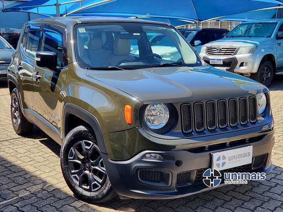 JEEP-RENEGADE-1.8 16V FLEX 4P AUTOMÁTICO JEEP-RENEGADE-2018