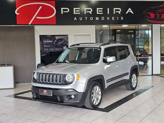 JEEP-RENEGADE-1.8 16V FLEX LONGITUDE 4P AUTOMÁTICO JEEP-RENEGADE-2016
